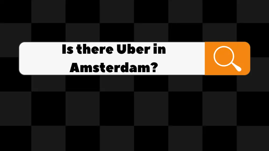 is there uber in amsterdam
