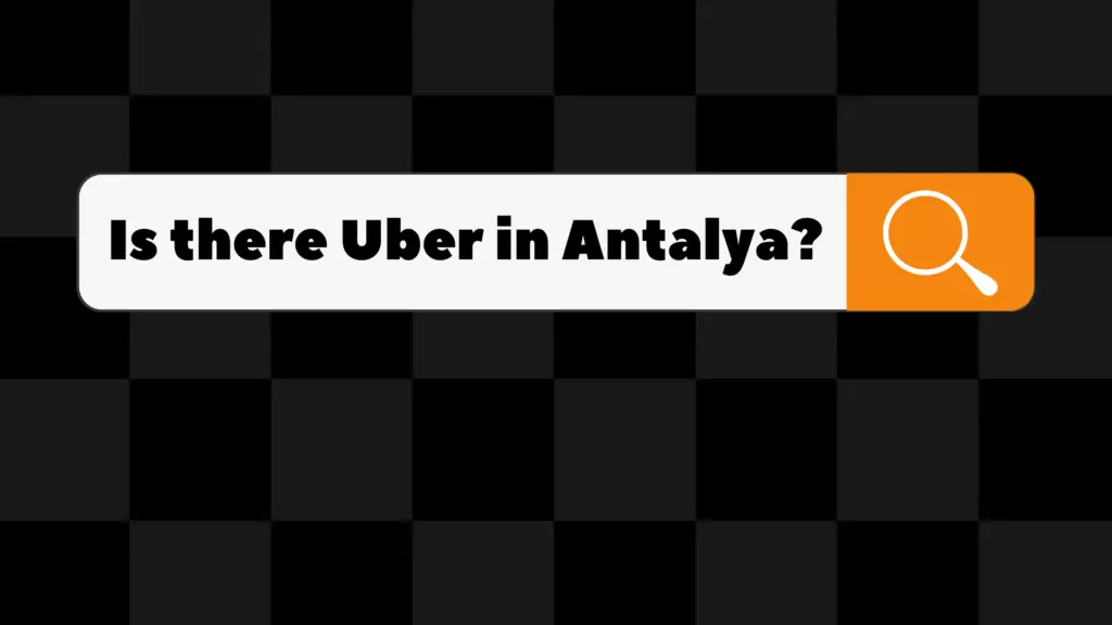 is there uber in antalya