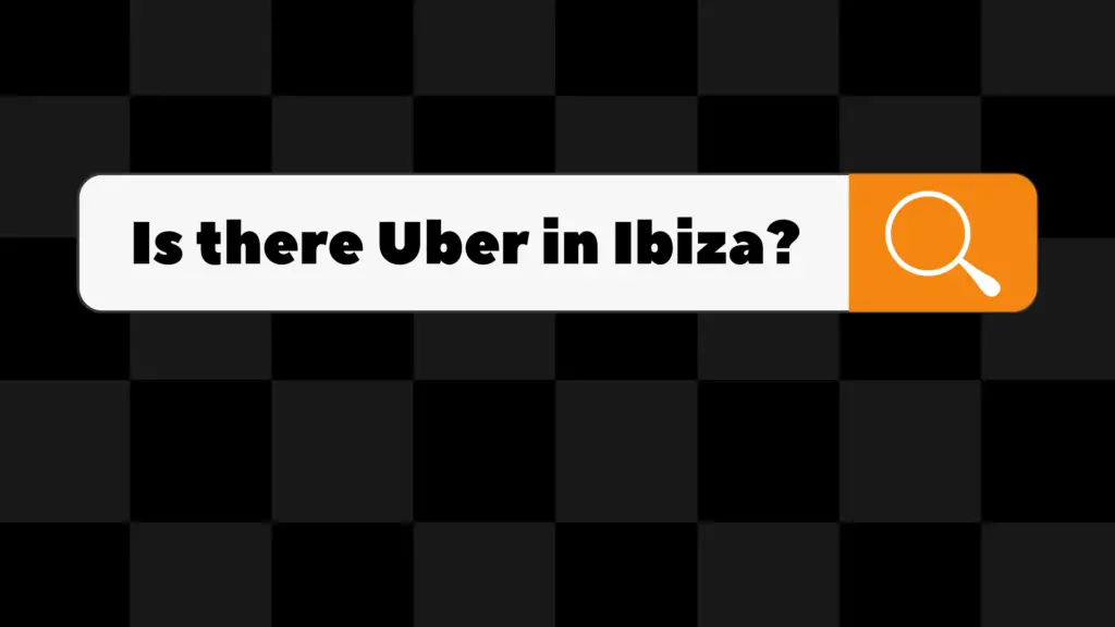 is there uber in ibiza