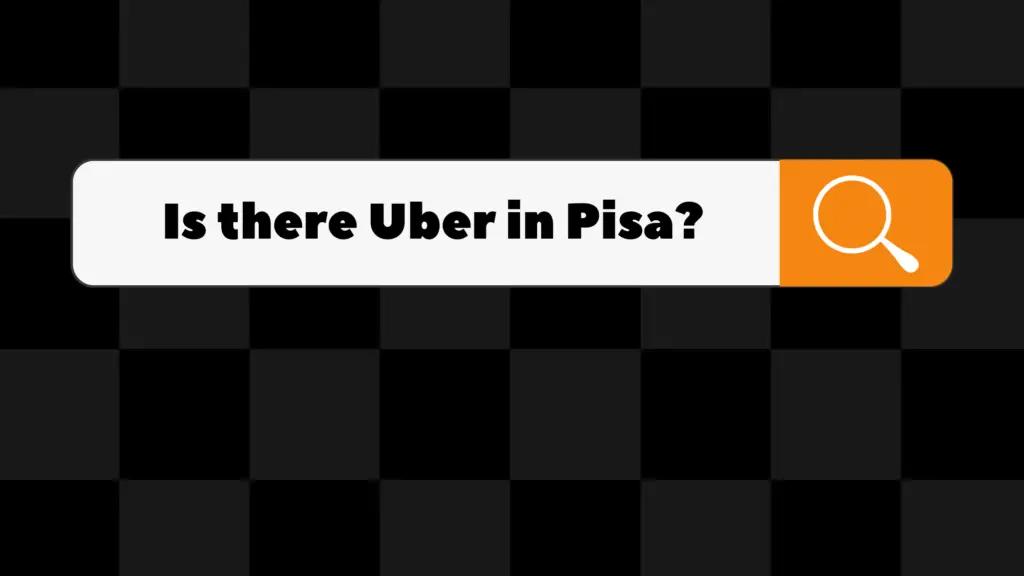 is there uber in pisa