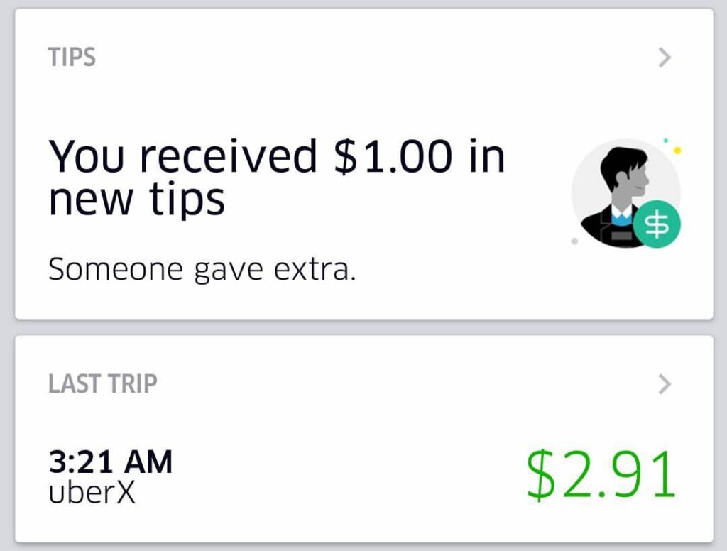 Can Uber Drivers See Your Tip?