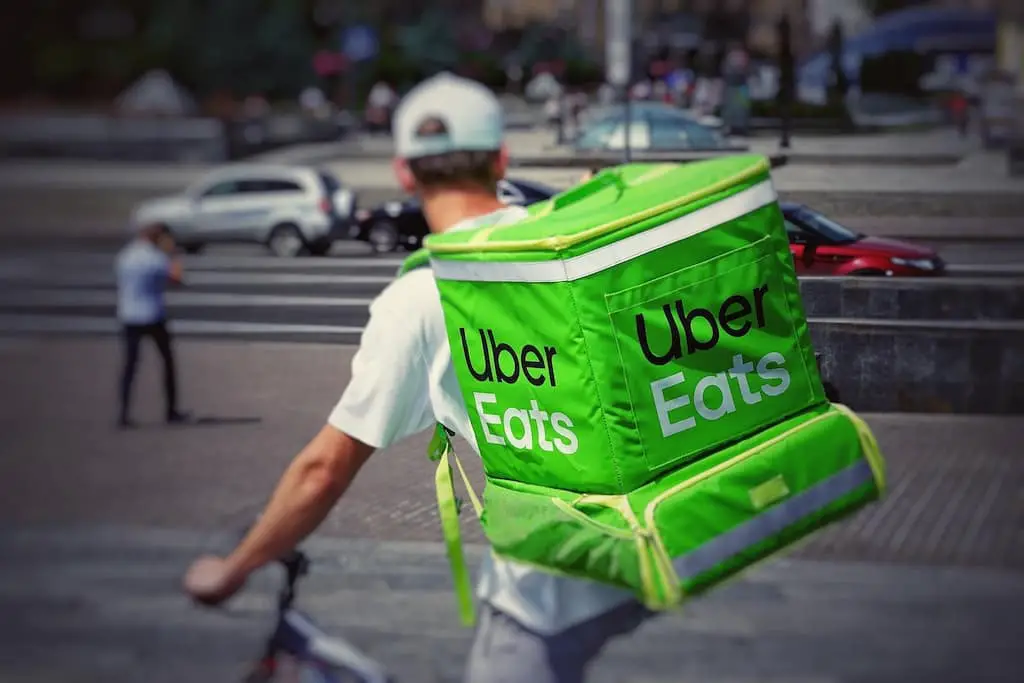 Uber Eats delivery guy